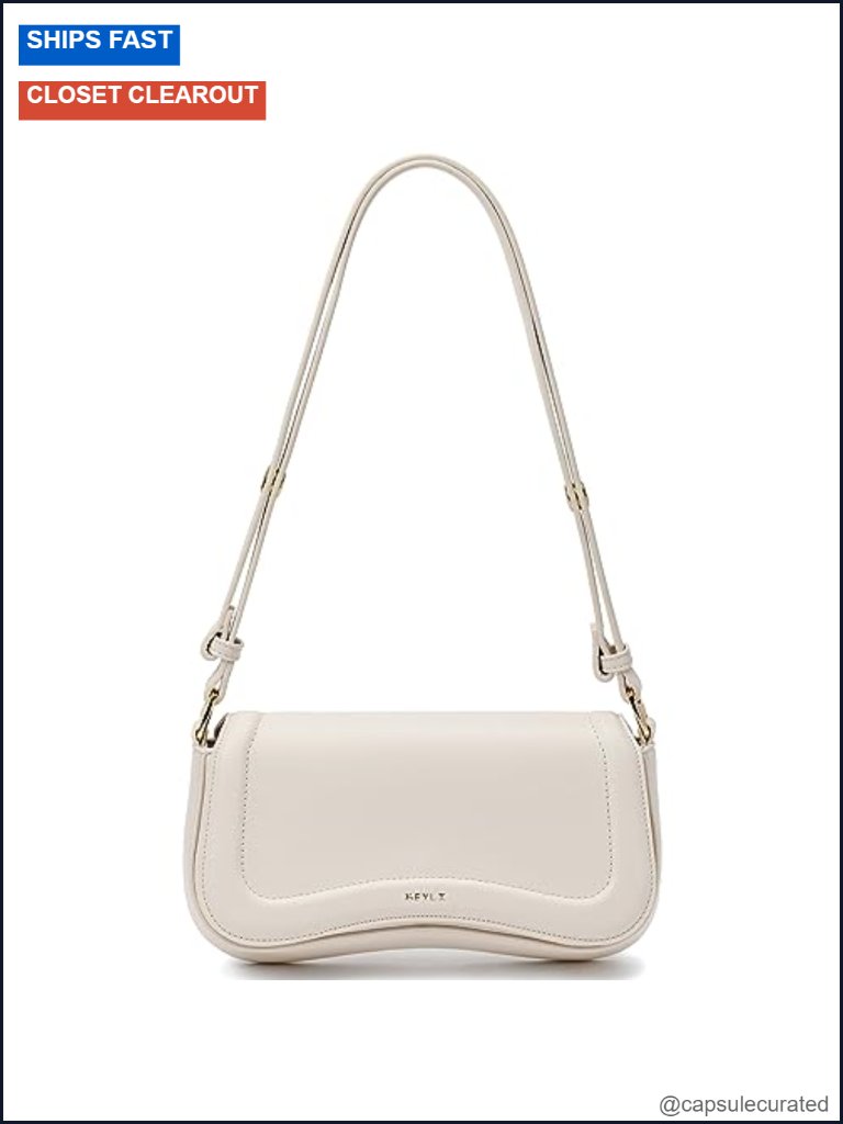 Waterproof Leather Shoulder Bag Trendy Crossbody Purse Small Handbag Clutch Tote